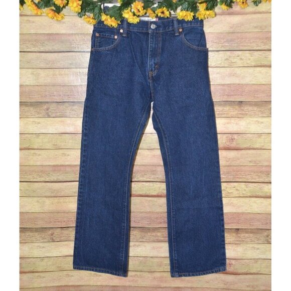 Y2K Levi's Men's 517 Bootcut Jeans Denim Blue Med Wash 30x29 Classic MINT - Picture 1 of 10